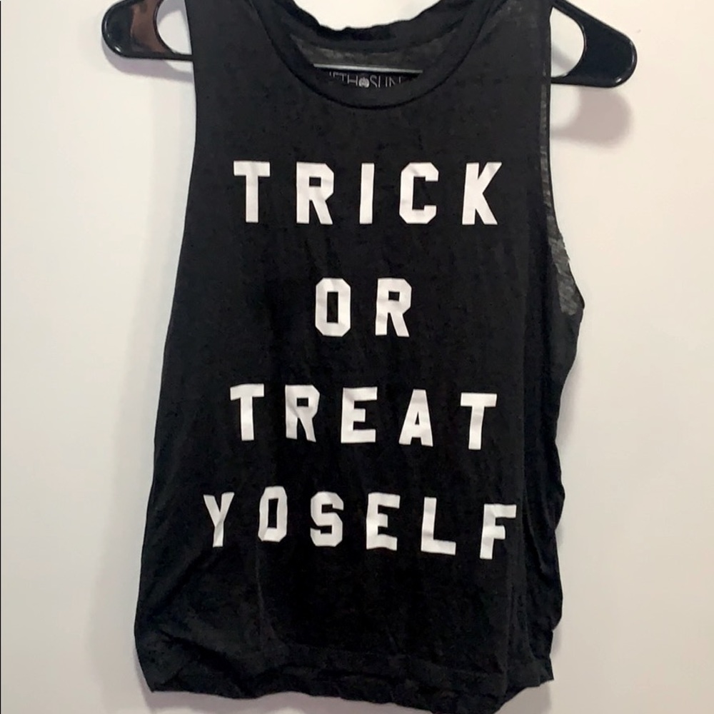 Trick Or Treat Yoself tank top